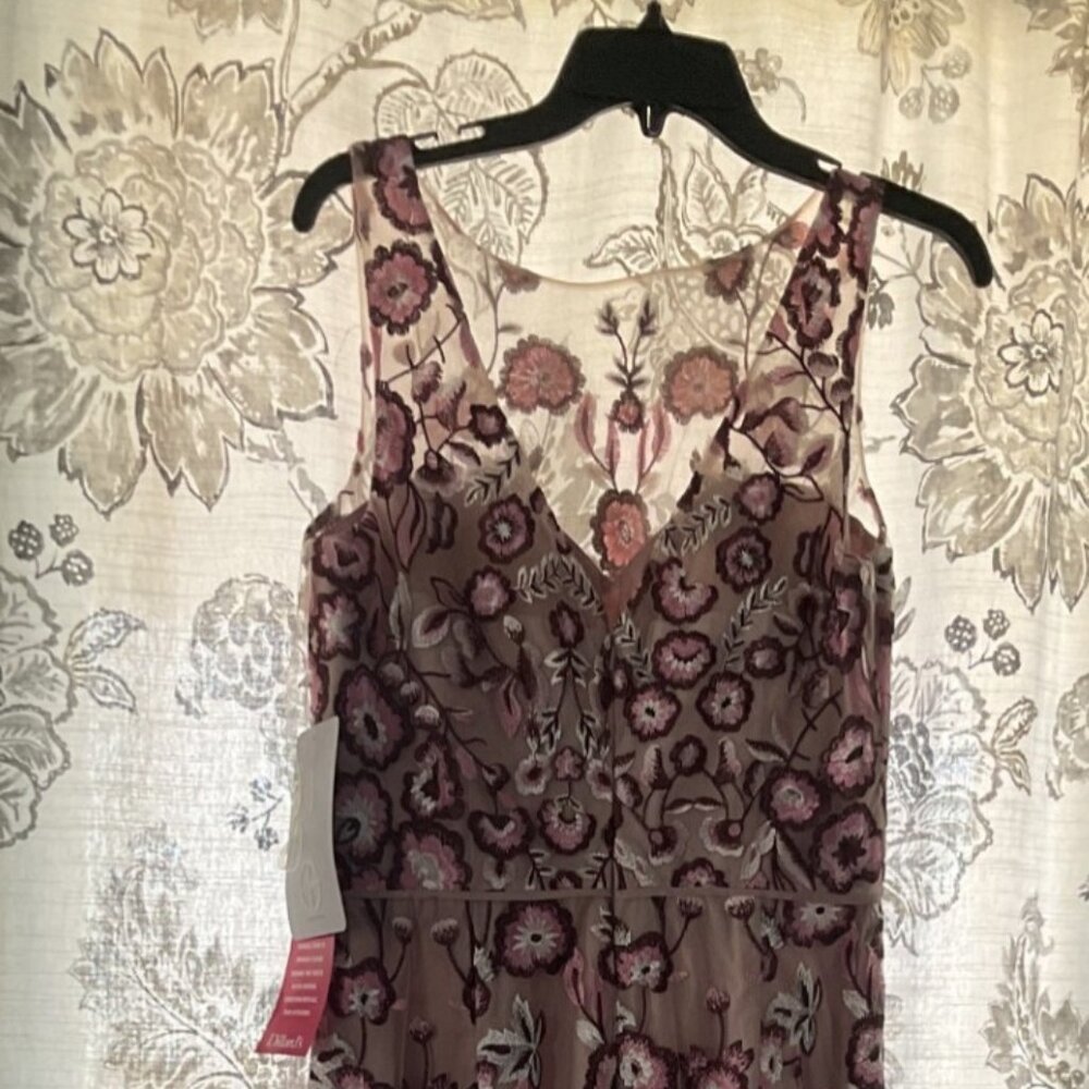 JS Collection Floral Embroidery Dress  Size 8